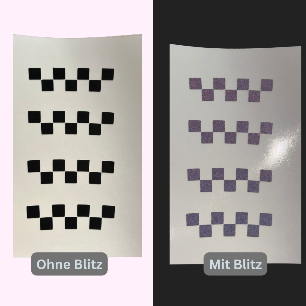 Reflective Checkers Gravel Felge